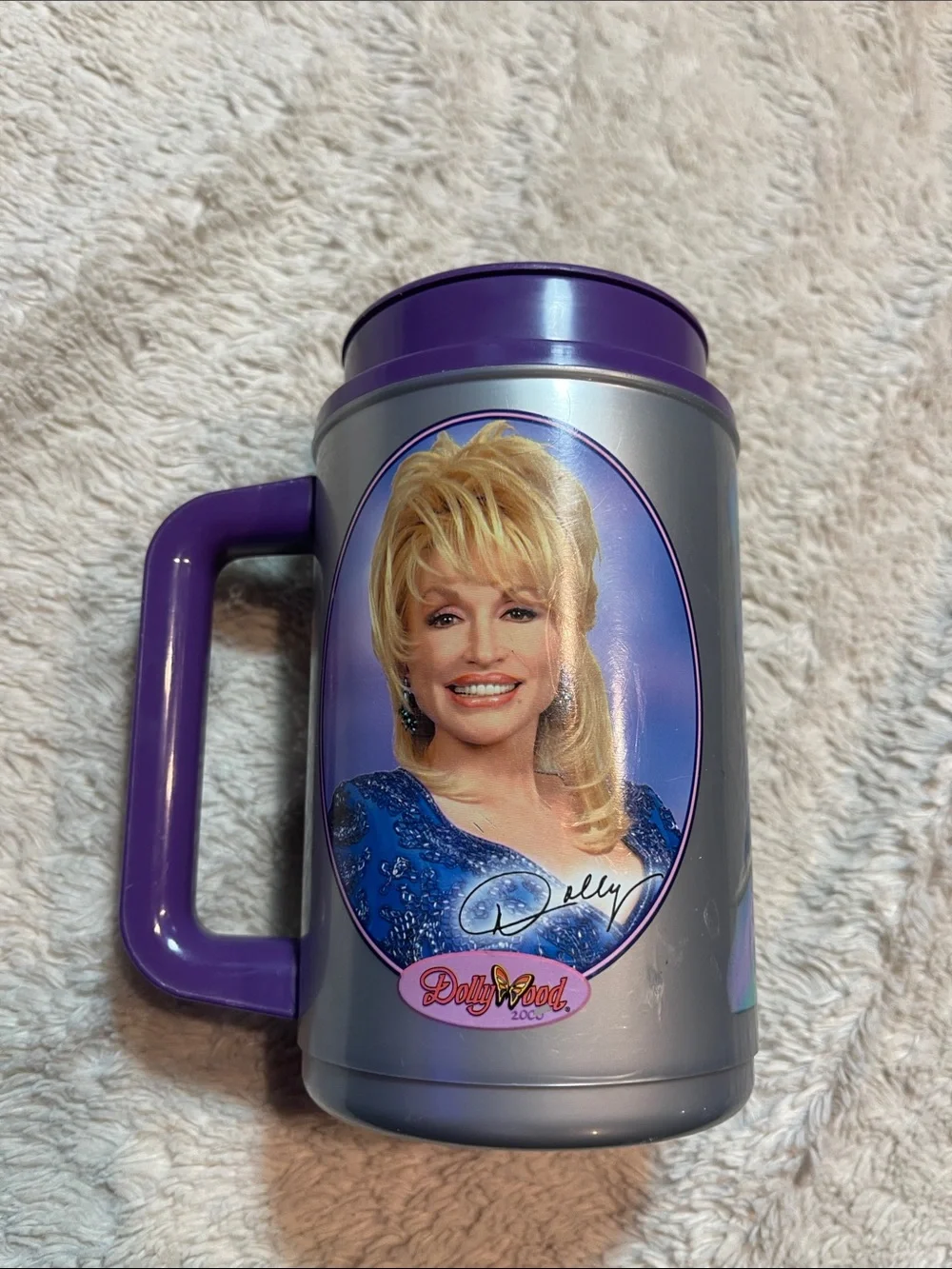 Vintage Dollywood drinking cup